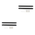 thumbnail image 1 of Greeniant 8 Pools Billiard Cue Rack Wall Mounted Cue Solid Holder Stick Rest Pool Wood Negro 2piezas, 1 of 1