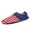 Blue, variant on lnmuld Men Women USA Flag Water Shoes Non Aqua Socks for Pool Surf Yoga Color:Blue,Size:36