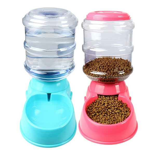 Carevas Automatic Pet Water Feeder 3.8L Gravity Dog Cat Water Dispenser  Auto Water Feeding Pet Bowl for Small Medium Dogs Cats 