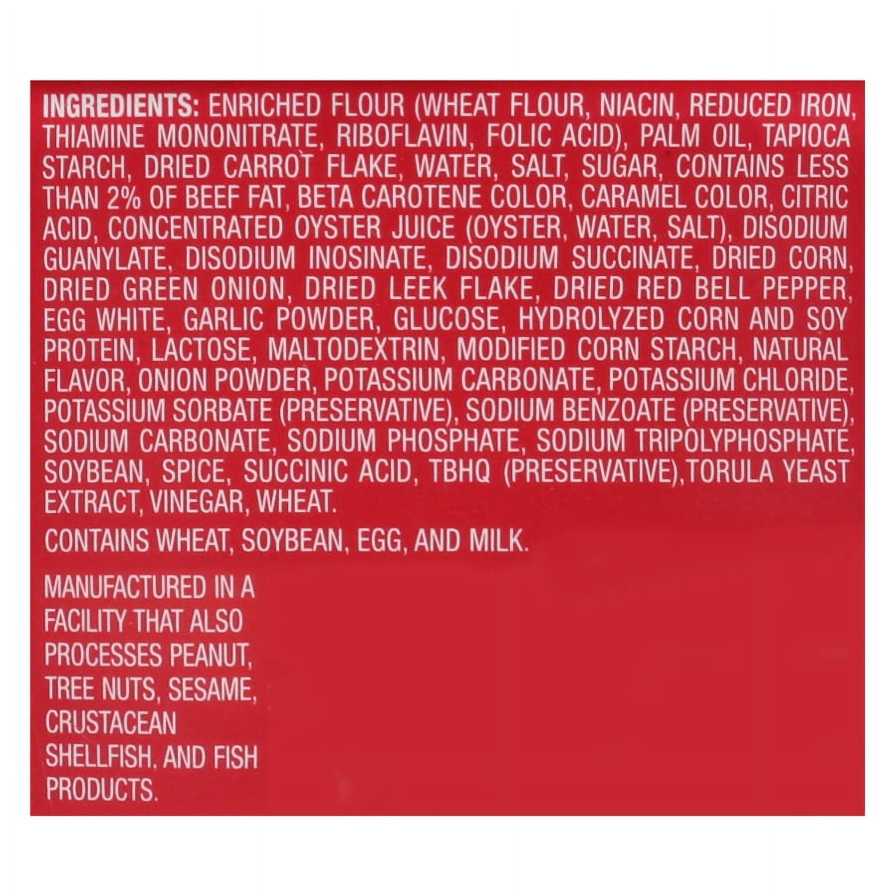 Nissin Top Ramen Beef Flavor Ramen Noodles 3.28 oz. Bowl (Pack of 10)