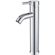 thumbnail image 1 of Grifo de baño Mezclador monomando para lavabo Grifo alto moderno para lavabo Grifo para lavabo de latón macizo Mezclador monomando para lavabo Adecuado para lavabo de baño Cromo, 1 of 5