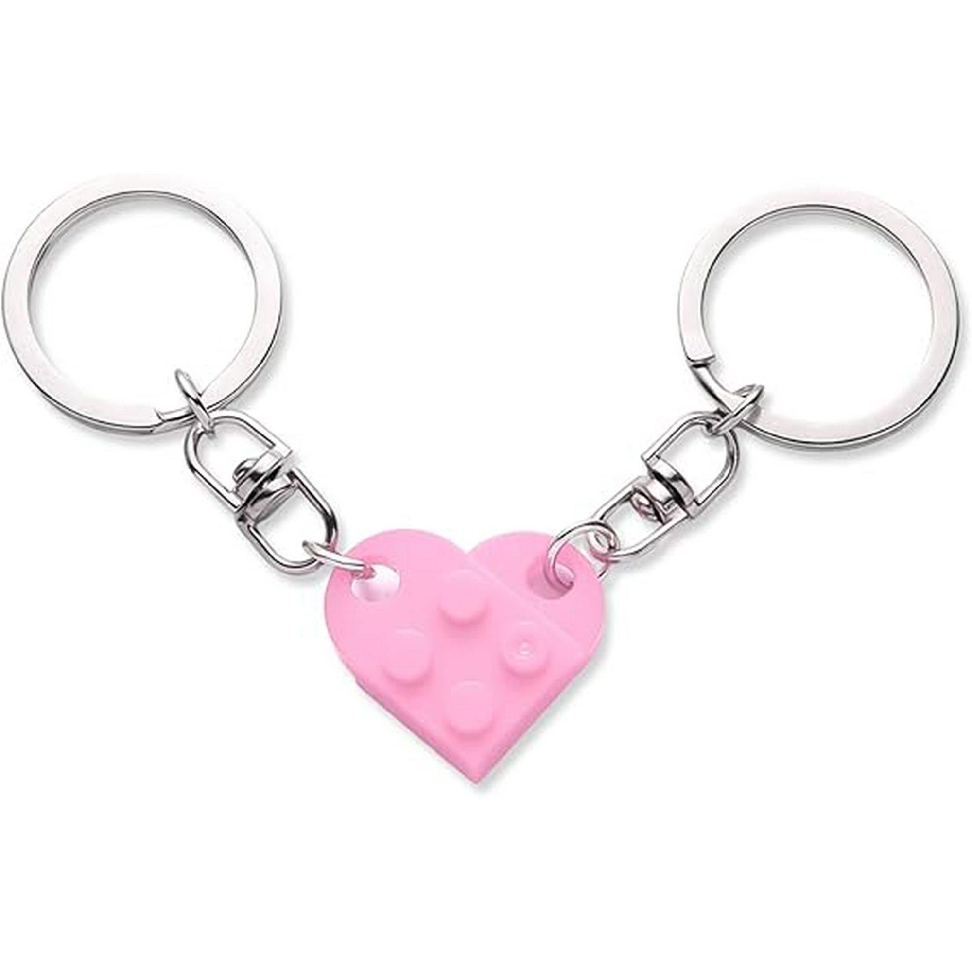 Heart keychain for couples new arrivals