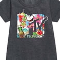 thumbnail image 2 of MTV Logo - Pineapple Party - Toddler And Youth Girls Fleece Dress, 2 of 4