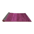 thumbnail image 2 of Ahgly Company Indoor Round Abstract Purple Modern Area Rugs, 5' Round, 2 of 4