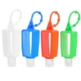 thumbnail image 2 of AMERTEER 4 Pack Plastic Hand Sanitizer Travel  30ml Leakproof Liquid Container, 2 of 6