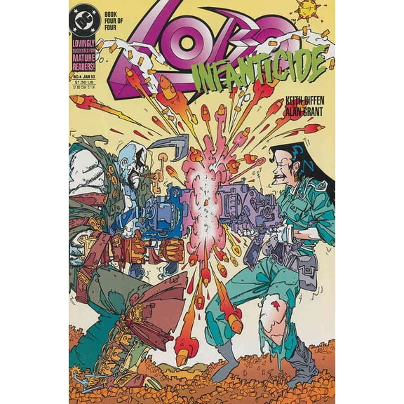 Lobo: Infanticide #4 VF ; DC Comic Book