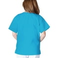 thumbnail image 4 of Hauts d'Été pour Femmes 2023 Hauts à Manches Courtes Col en V Uniforme de Travail Infirmier T-shirts, 4 of 8