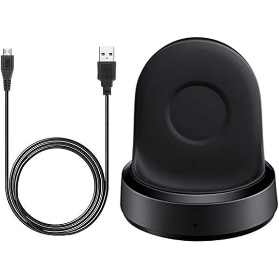 FU1999 Charger for Gear Sport, Replacement Charging Dock Cradle for Samsung Gear Sport SM-R600 Smart Watch (Black)
