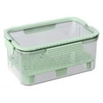 thumbnail image 1 of Food Storage 2 Large Capacity Portable Sealed Rectangular Bento for Outdoor School Lunches Fruit & Food Organization Transparent Design Hassle-Free Storage Solution, 1 of 3