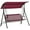 Red#8, variant on Patio Furniture Outsunny Metal Porch Swing Stand, Heavy Duty Swing Frame, Hanging Chair Stand Only, 528 LBS Weight Capacity, for Backyard, Patio, Lawn, Playground, White,Patio Chairs