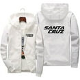 thumbnail image 1 of Men's Jacket Spring and Autumn Fashion Santa Cruz Print Slim Top Casual Baseball Pilot Zip 2024, 1 of 4