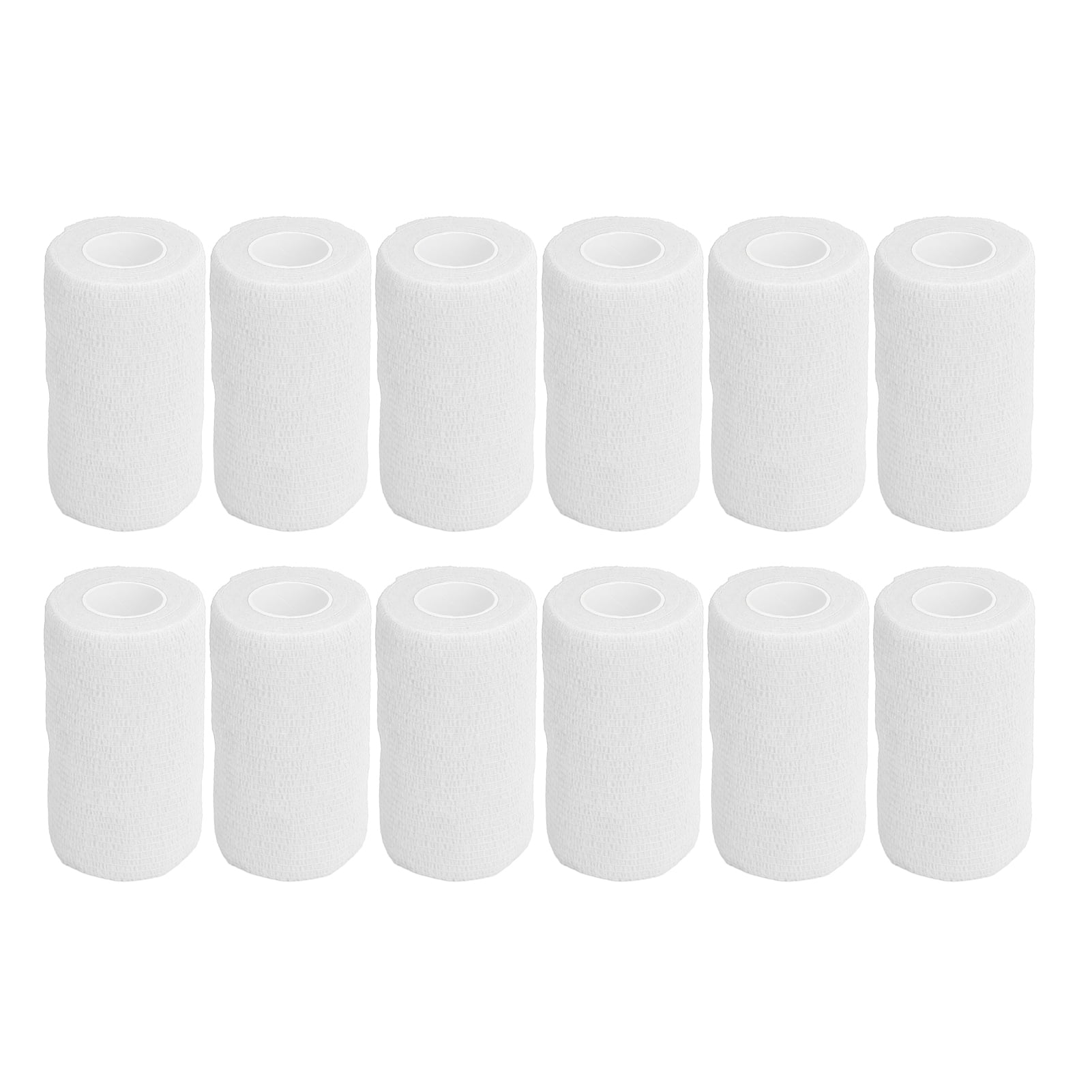 Bandage Wrap,12Pcs Bandage Wrap Natural Nonwovens Wrap Self Adhesive Wrap Modern Innovation