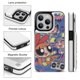 thumbnail image 3 of Funda tipo cartera de Las Supernenas para iPhone 14 Pro con tarjetero, tapa trasera tipo libro de piel sintética con función atril, ranuras para tarjetas, cierre magnético doble, antigolpes., 3 of 6