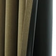 thumbnail image 5 of Rosnek 100% Blackout Curtains Linen Textured, Thermal Curtains and Drapes for Bedroom and Living Room, 1 Panel, 5 of 7