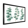 thumbnail image 2 of Designart 'Young Eucalyptus Branches and Leaves I' Traditional Framed Art Print, 2 of 4