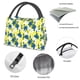 thumbnail image 4 of Fotbe Lilies Flowers Bolsa Térmica Portátil con Estampado, Bolsa de Entrega de Alimentos Aislada, Bolsa Reutilizable de Gran Capacidad para Comidas y Supermercado, 4 of 6