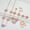 Rose Gold, variant on Classic Luxury 4pcs Stainless Steel Bracelet Necklace Earrings Ring Five Leaf Flower Jewelry Set for Women Party Jewelry Clover