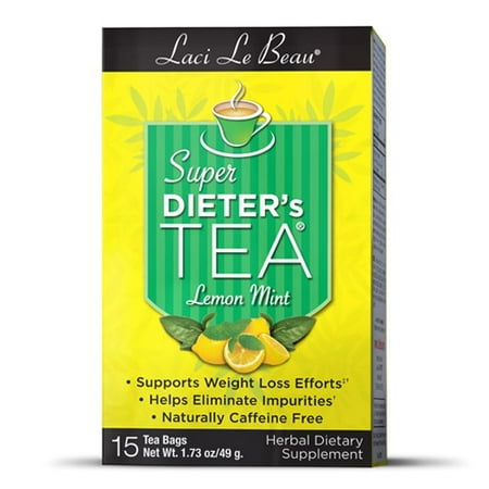 - Laci Le Beau Super Dieter's Tea Lemon Mint 15 Countch