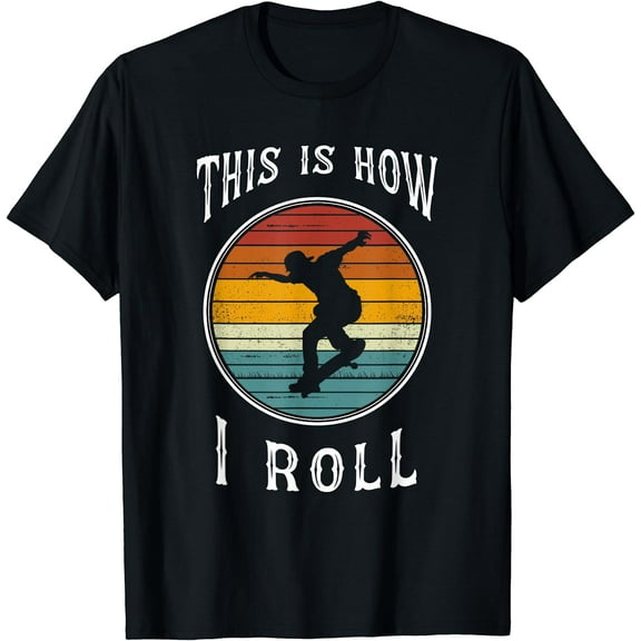 Skater Boy Skateboard Retro Skateboarding Skateboarder Sk8 T-Shirt