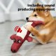 thumbnail image 3 of Juguetes interactivos para masticar mascotas, animales de peluche con forma de caimán, juguete con sonido para perros, suministros de entrenamiento para rechinar los dientes., 3 of 6
