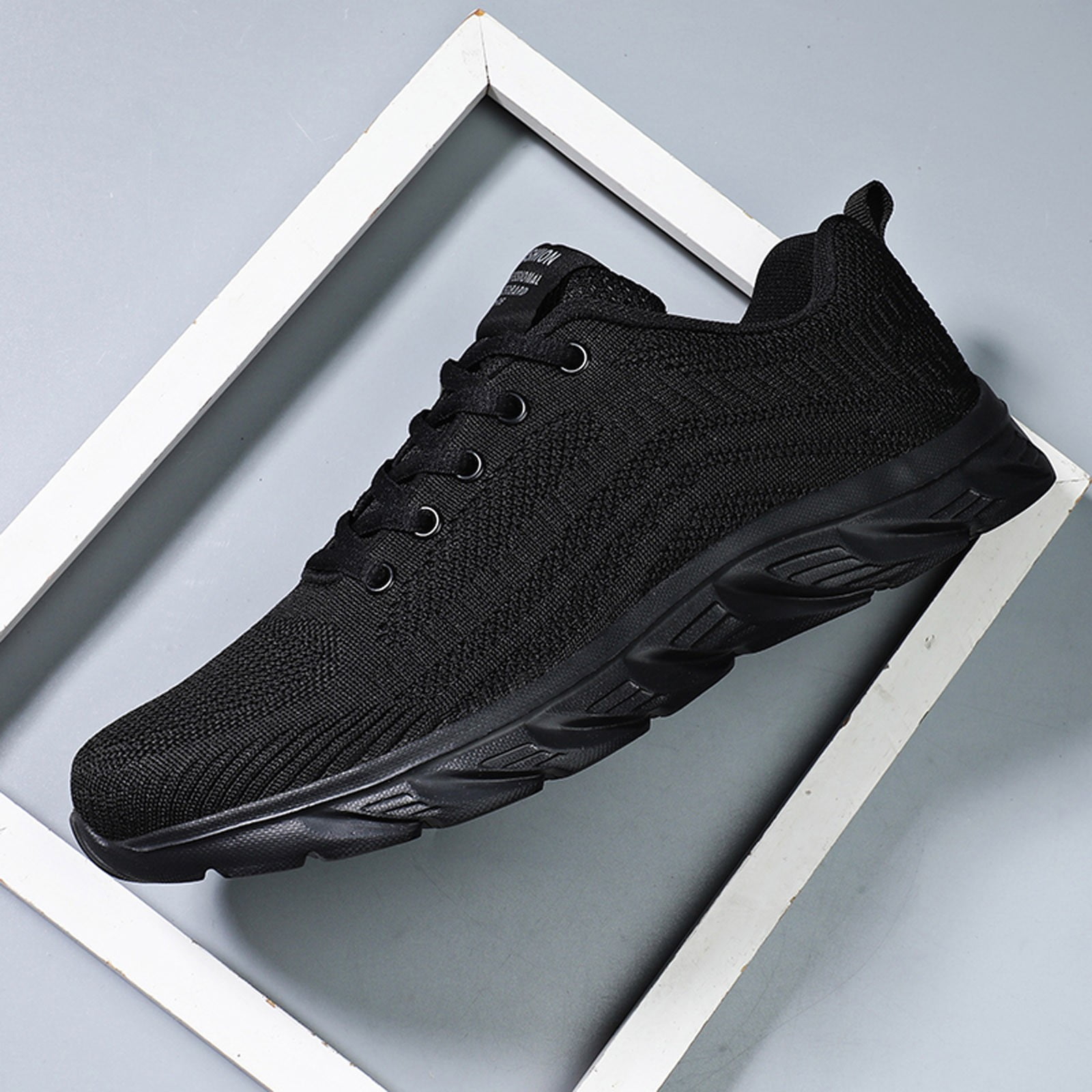 Tennis Shoes Men Men's Core Jogger Sneakers Black,41