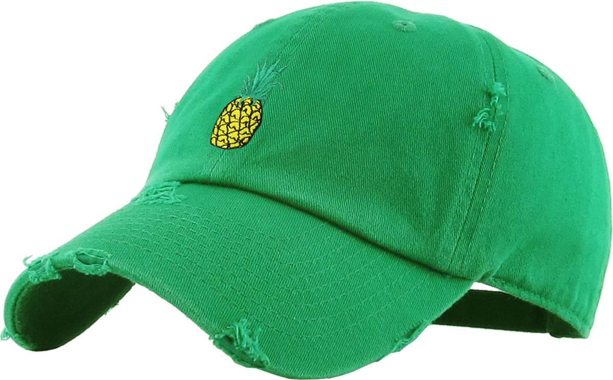 lime green dad hat