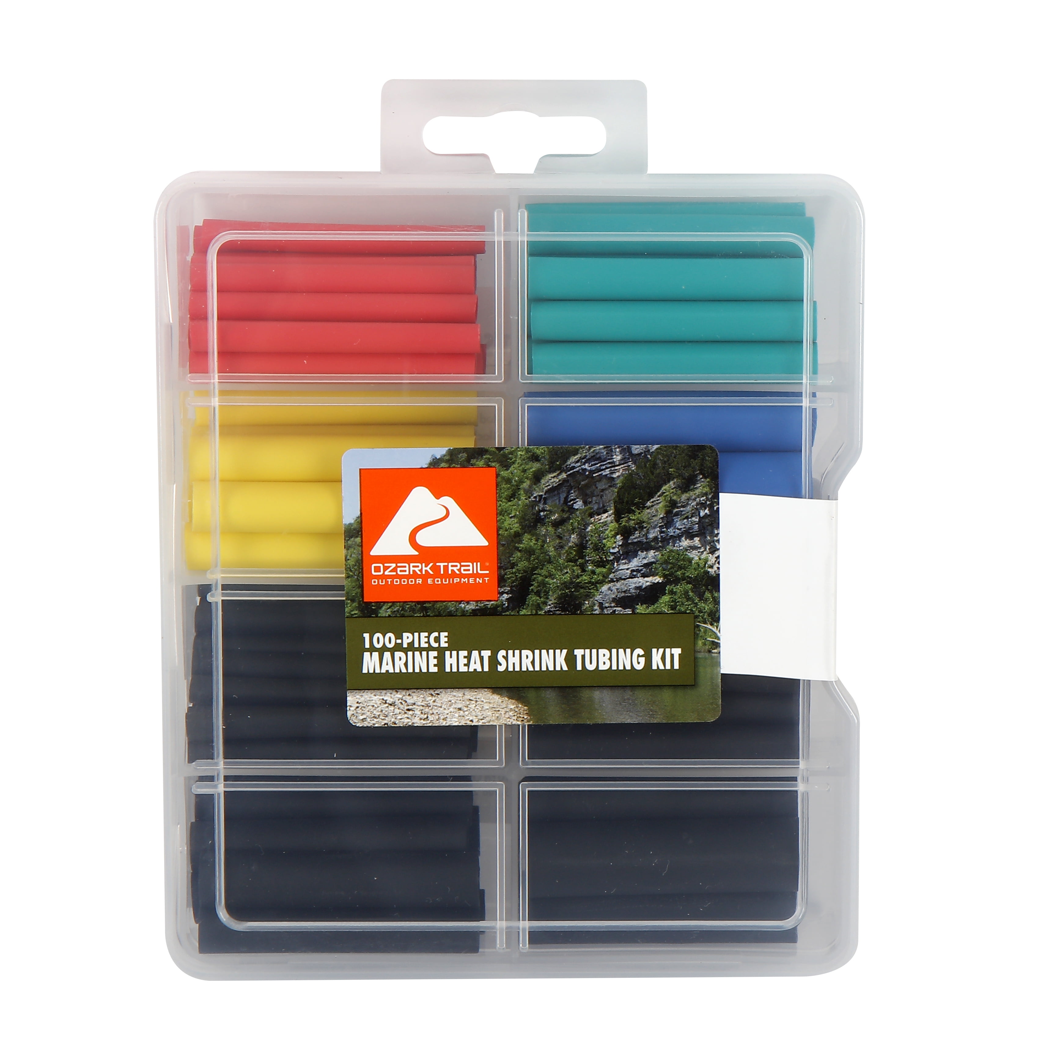 Ozark Trail Heat Shrink Tubing Kit for Boats, 100 Pieces