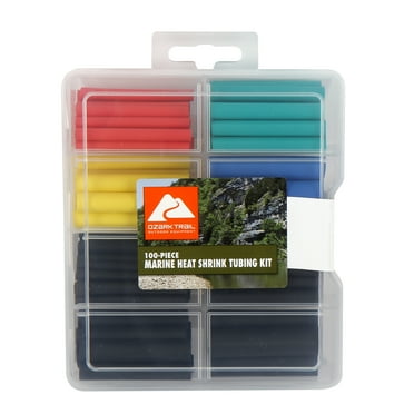 Ozark Trail Heat Shrink Tubing Kit for Boats, 100 Pieces