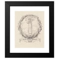 thumbnail image 2 of Luc-Olivier Merson 12x14 Black Modern Framed Museum Art Print Titled - Allegorical Figure, 2 of 5