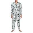thumbnail image 3 of Pofeuu Modern Industry Print Men's Long Sleeve Pajama Set Pijamas Para Hombres Pijamas Para Hombres Mens Pajamas Set-X-Large, 3 of 7