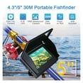 thumbnail image 3 of Video Fish Finder Kit Fishing Camera Dark Night Vision 4.3/5 Inch LCD Monitor Display 80-100m Depth Underwater Camera Set Device ,High Definition, 3 of 7