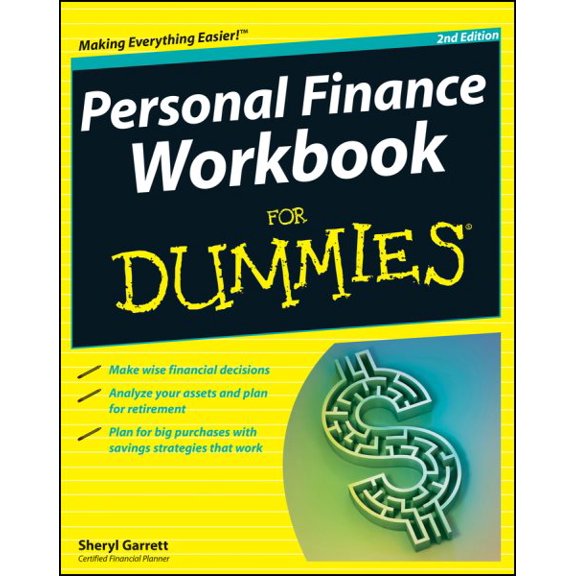Pre-Owned Personal Finance Workbook for Dummies (Paperback) 1118106253 9781118106259
