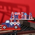 thumbnail image 4 of 2PCS Wooden Patriotic Table Decoration, 4th of July Table Centerpiece Independence Day Letter Sign Table Decoration for Patriotic Party Memorial Day Home Decor, 4 of 4