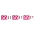 thumbnail image 2 of Transemion Easy To Clean Baby Silicone Tableware Set For Promoting Healthy Eating Habits Made With Silicone Pink 2 3Set, 2 of 6