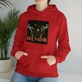 thumbnail image 7 of Let's Chill Hoodie - Astronauts in Space Unisex Hooded Sweatshirt, 7 of 7