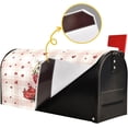 thumbnail image 5 of Happy Valentine''s Day Cat Mailbox Cover Standard Size Red Pink Love Heart Buffalo Plaid Magnetic Mailbox Covers Garden Yard Post Wraps Letter Box Cover Decorations 21" L x 18" W, 5 of 6