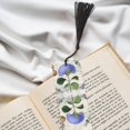 thumbnail image 6 of Kdxio Vintage Flower Print Metal Tassel Bookmarks,Perfect Gift for Art Lovers and Bookworms Metal Bookmarks for Women, 6 of 8