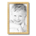 thumbnail image 2 of ArtToFrames 8" x 14" Bright Gold Picture Frame, 8.5x14 inch Gold Wood Poster Frame (WOM-4753), 1 Pack, 2 of 6