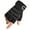 Black White, variant on comerut Men Sports Fitness Equipment Outdoor Cycling Breathable Mesh Half Finger Gloves