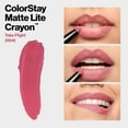 thumbnail image 6 of Revlon ColorStay Matte Lite Crayon Lightweight Lipstick, 004 Take Flight, 6 of 12