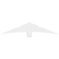 thumbnail image 2 of 72"W x 15"H x 4"D x 6"F, 5/12 Pitch, Alberta Architectural Grade PVC Gable Bracket, 2 of 8