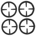 thumbnail image 4 of WRITWAA 4Pcs Stainless Steel Gas Burner Grates Stand Black for Supporting Small Cookware, 4 of 7