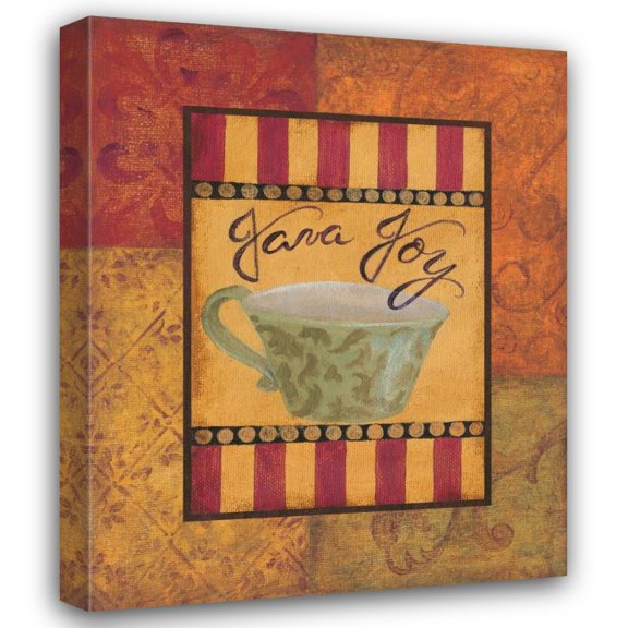 Pamela Smith 15x18 Gallery Wrapped Canvas Wall Art Titled - Java Joy
