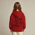 thumbnail image 4 of Kids Hoodies Jesus Loves You Hoodie Long Sleeve Graphic Sweatshirt Cute Oversize Pullover Top Essentials Sweatshirt 5-6 Years Boys Clothes Cute&nbsp;Boy Girl&nbsp;Clothing, 4 of 7
