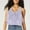 Purple, variant on FDGIU Women's 2025 Summer Lace Cami Tank Top - Scoop Neck Sleeveless Blouse with Silk Lace Trim, Stylish Casual
