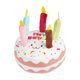 thumbnail image 3 of Este juguete de peluche con forma de pastel de cumpleaños que chirría para perros es perfecto como regalo de cumpleaños para tu perro., 3 of 6