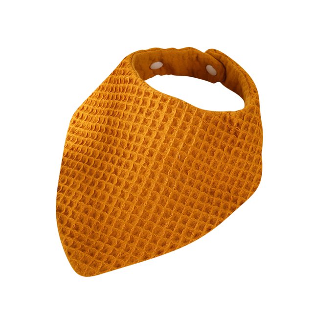 Baby Saliva Towel Combed Cotton Solid Towel Double-layer Saliva Towel