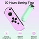 thumbnail image 2 of Controlador de Switch para Nintendo Switch, Control Remoto de Switch compatible con Vibración Dual/Control de Movimiento/Captura de Pantalla/Activación (Morado y Verde), 2 of 8