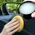 thumbnail image 6 of Car Interior Plastic Restorer Polishing Paste, QQZ 50g Scratch Remover Dashboard Cleaner Kit, Refurbish Polish Protect Trim Console Door Panel with Sponge, 6 of 6