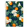 thumbnail image 7 of FORMRS 1-Subject Spiral Notebook 8" x 5" College Ruled 60 Refillable Sheet A5 Hard Cover, 2 Pack, Orange Fruit, 7 of 7